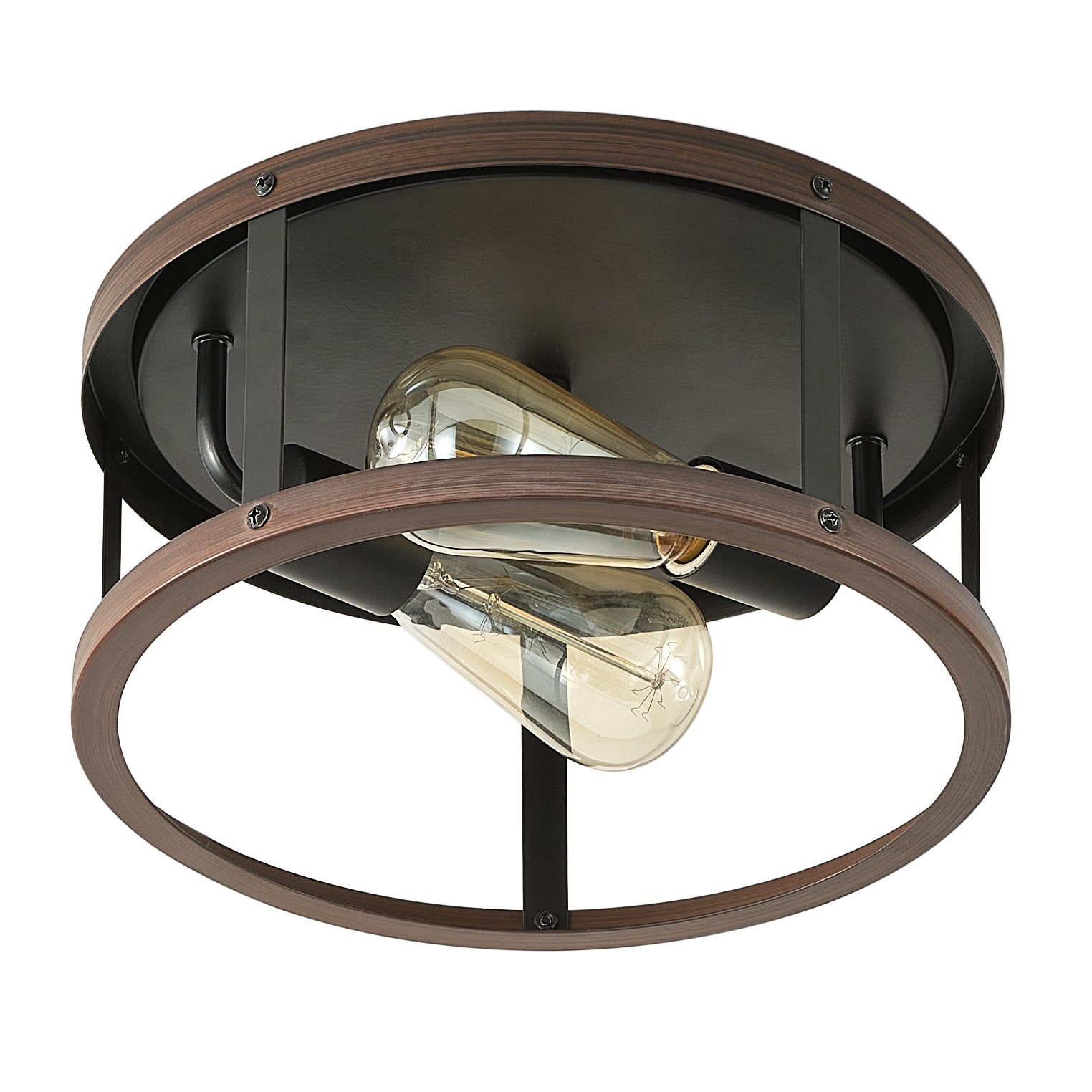2-Lights Openwork Special Design Flush Mount Lighting