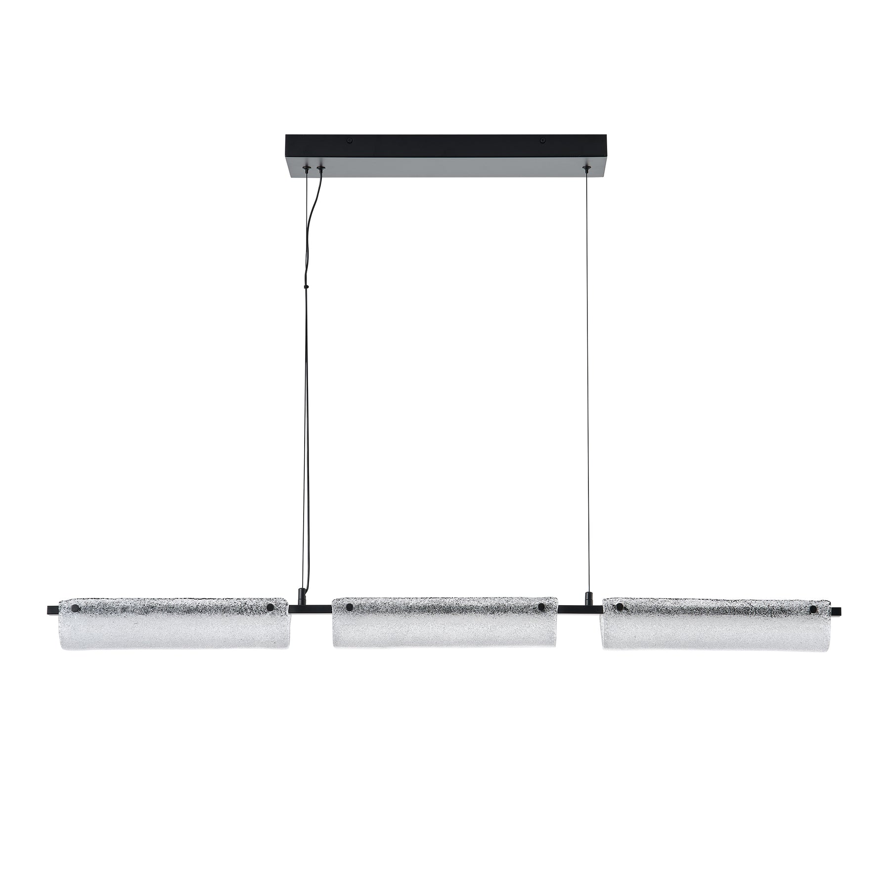 3-Light Linear Island Pendant Hanging Light for Kitchen