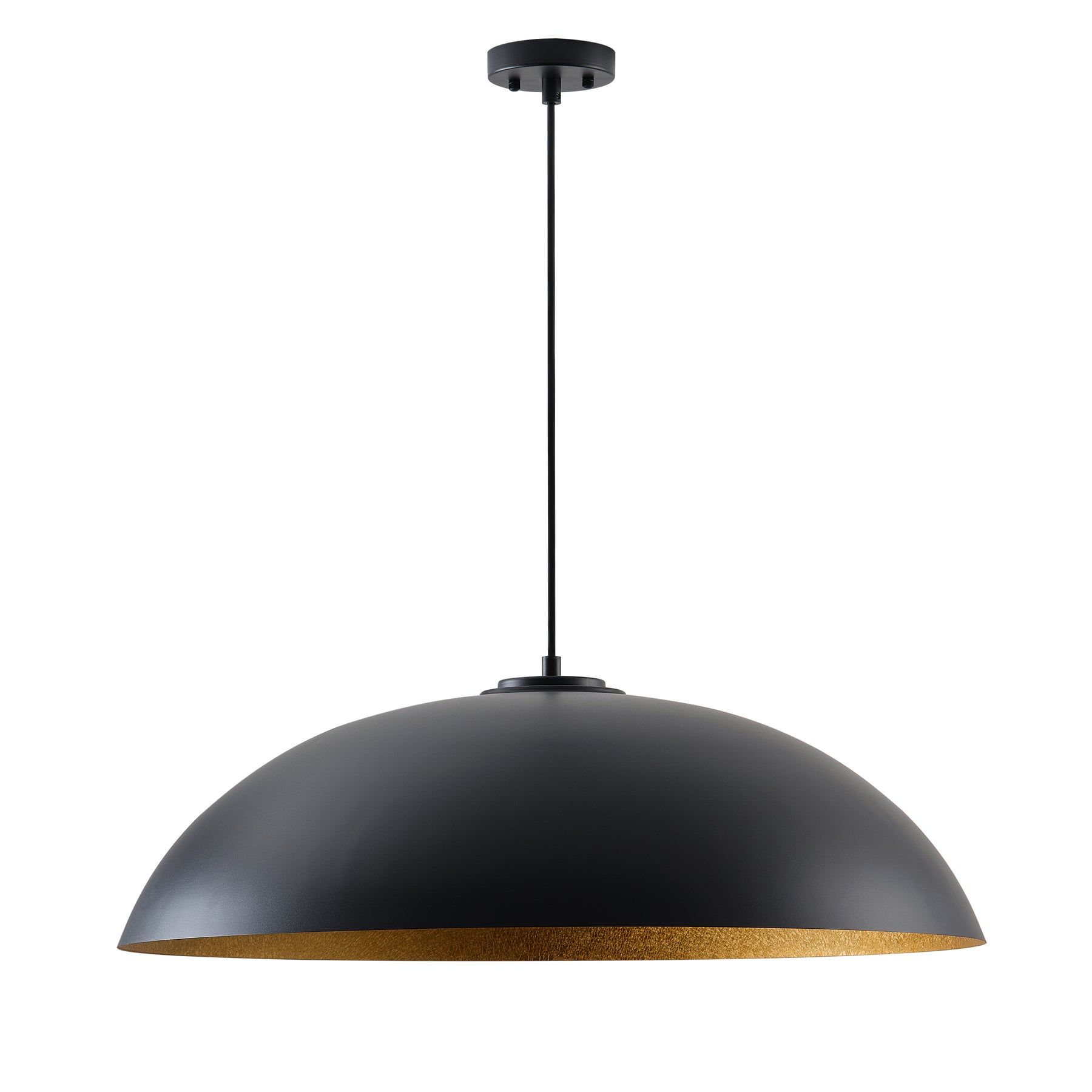 1-Light 30.9 in Oversize Bowl Shade Pendant Lighting