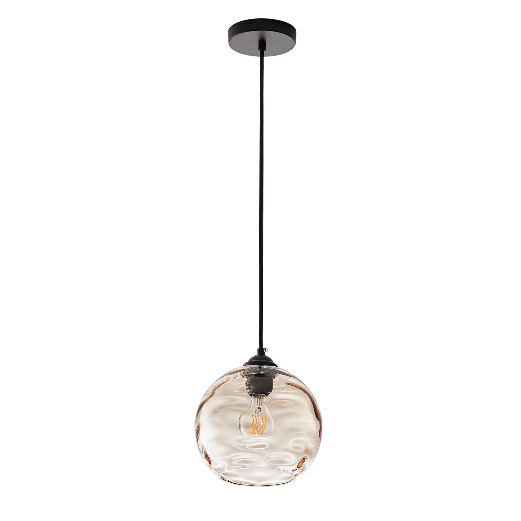 1-Light Minimalist Ball Sphere Pendant Lighting