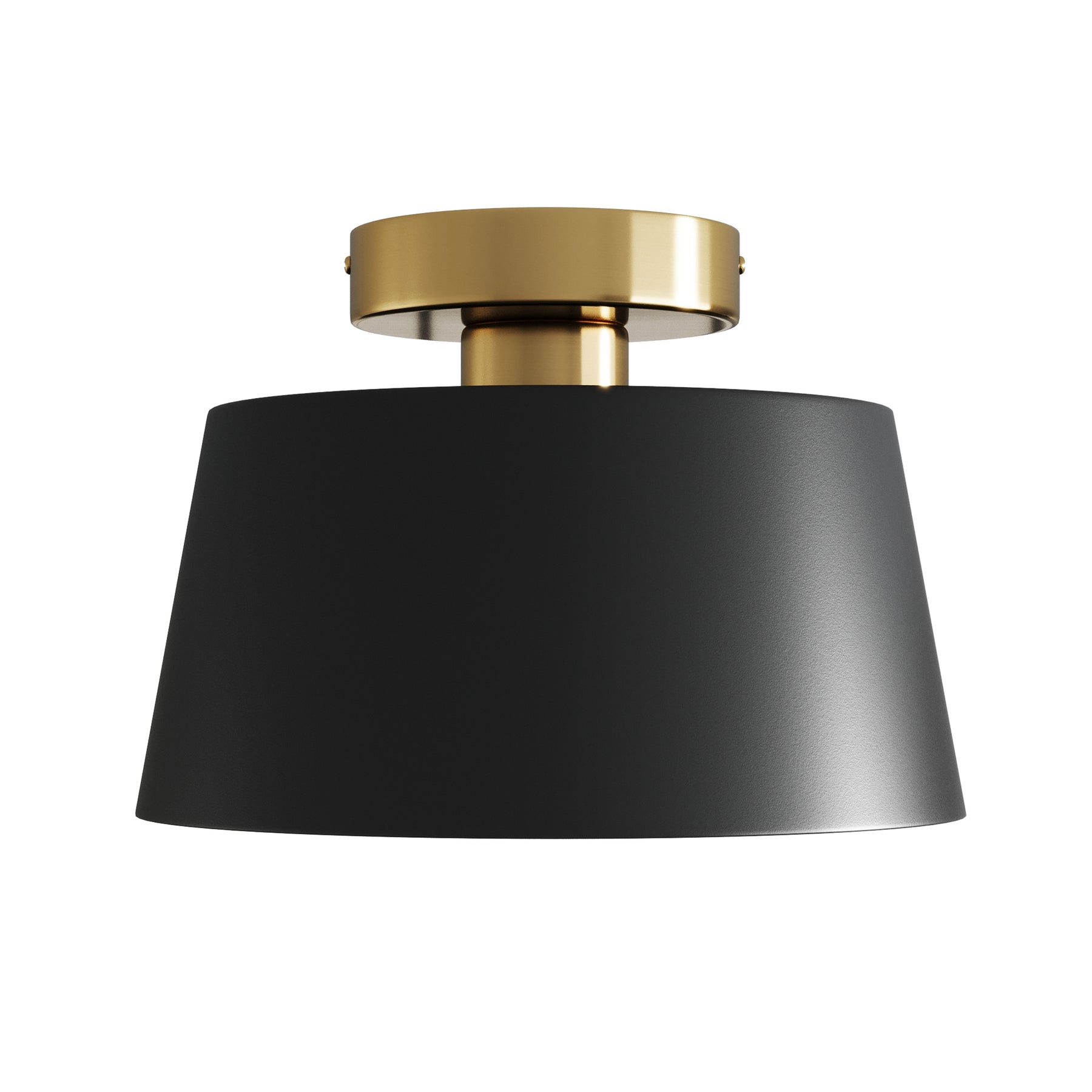 1-Light Modern Simple Style Semi-Flush Mount Lighting