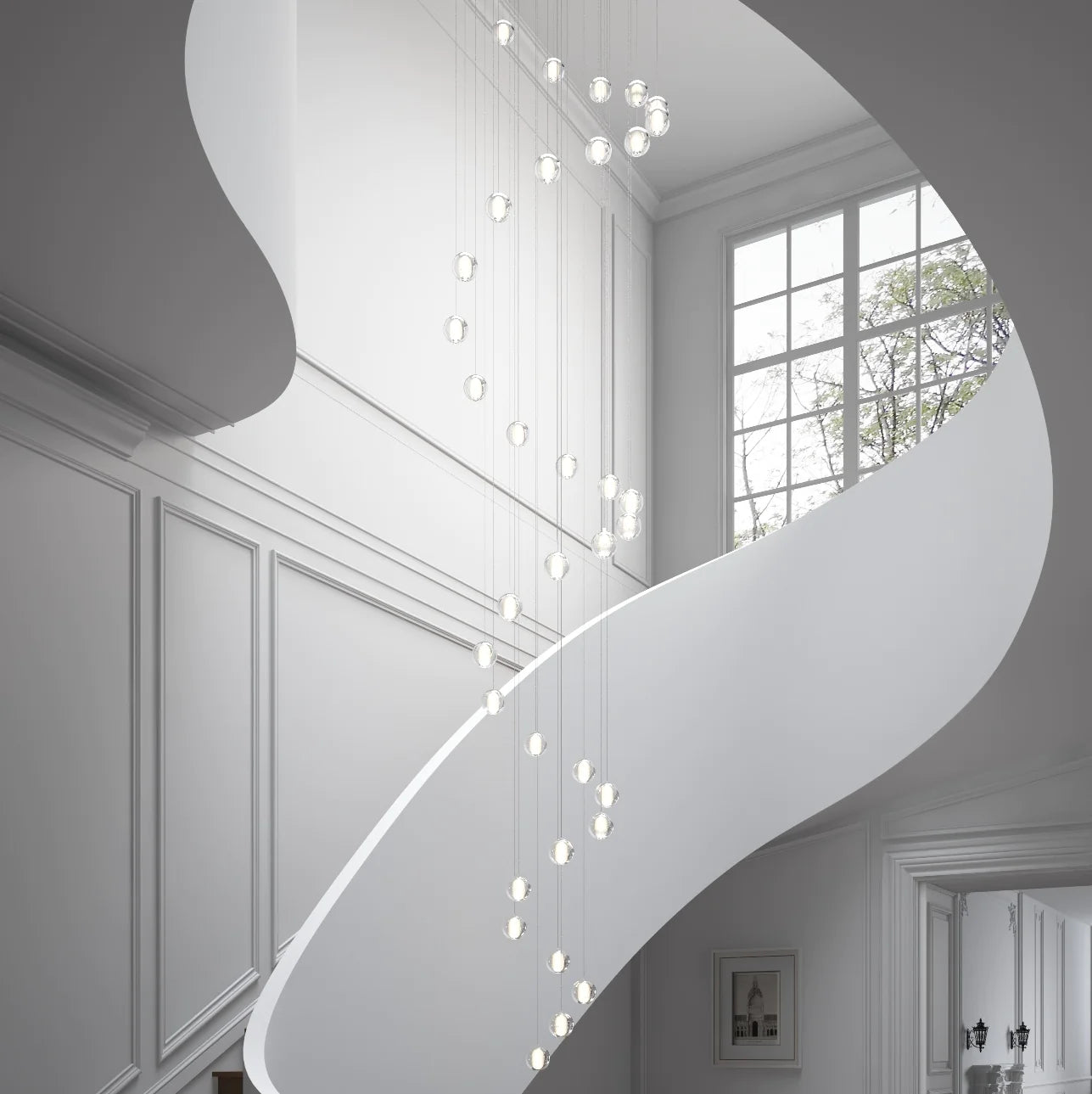 High Ceiling Chandeliers