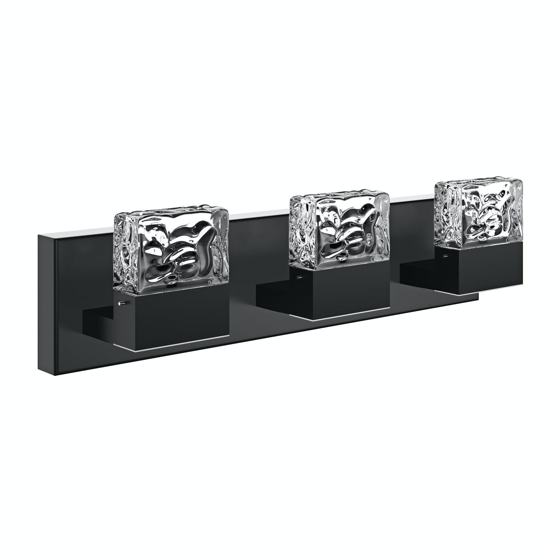 3-Lights Energy Save with Crystal Element LED Vanity Lighting