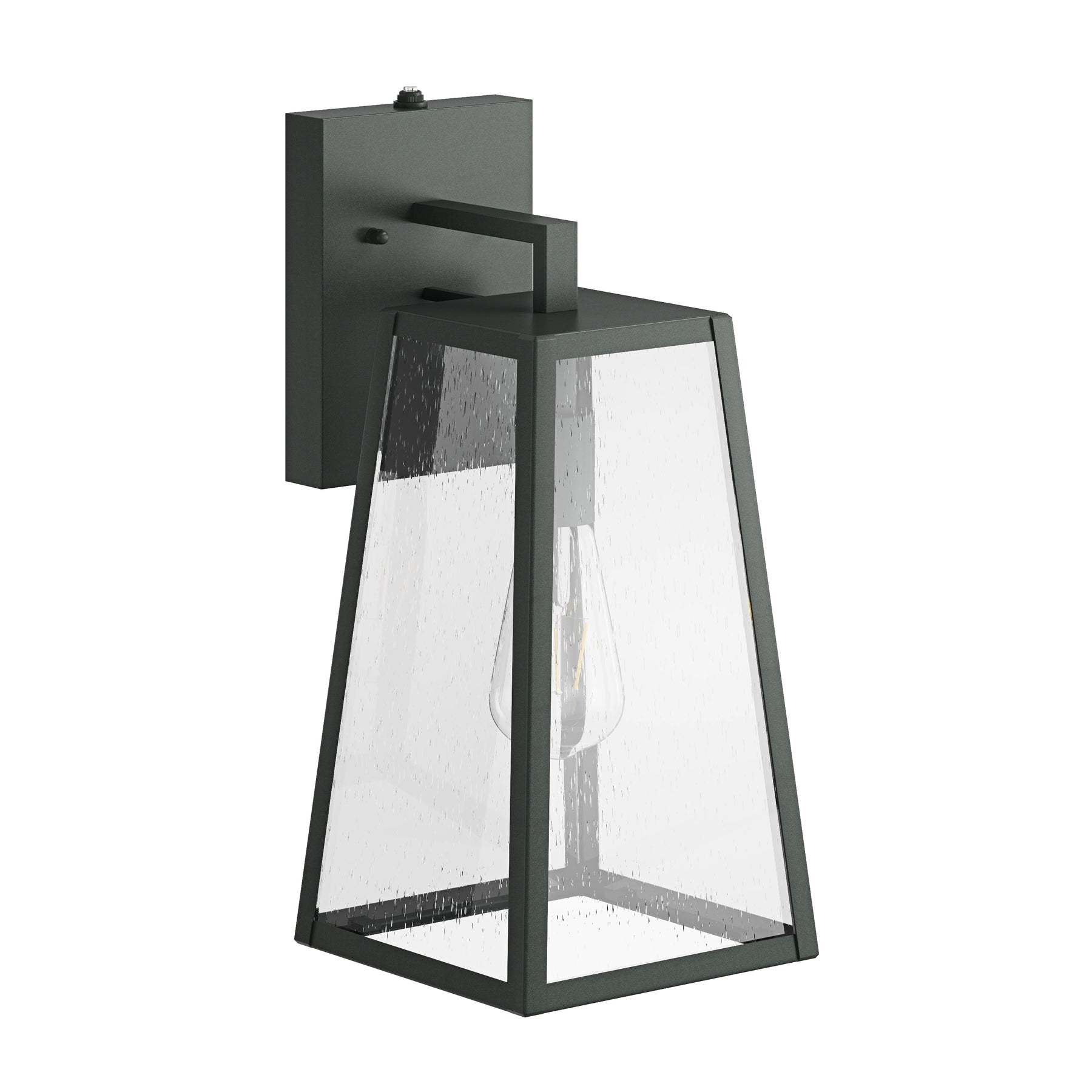 1-Light Prismatic Glass Design Waterproof Wall Sconces Outdoor Lights