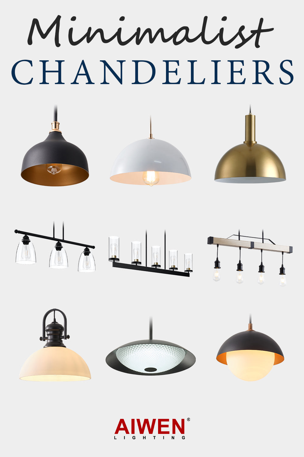 Minimalist Lighting | Sleek, Modern Designs for Every Space – Aiwen ...