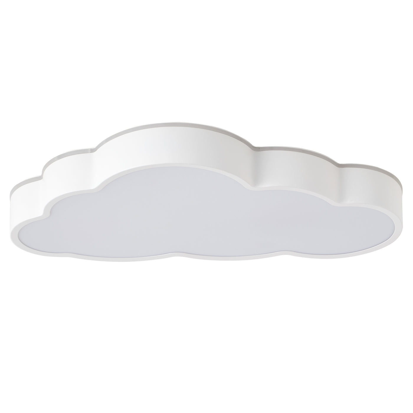1 Light  Nursery Ceiling Light Cloud Shaped LED 24W 5CCT Dimmable