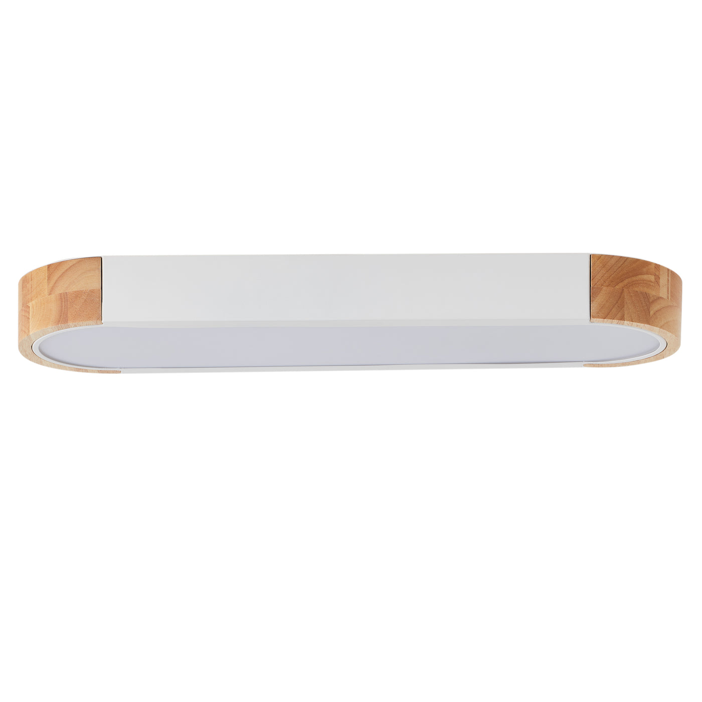 1 Light  Nordic Wood Ceiling Light Linear LED 24W 5CCT ETL Kitchen Island