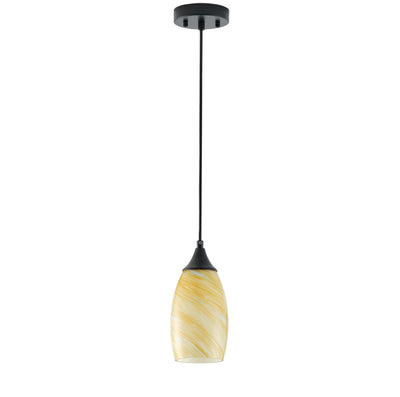 1 Light Modern Art Glass Pendant Marble Shade for Kitchen Island