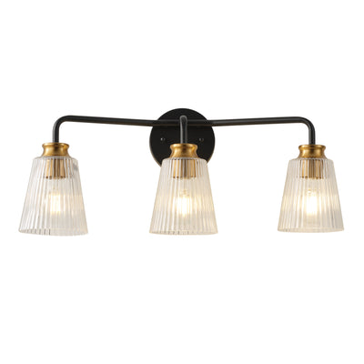 3-Light Mid-Century Modern Wall Light for Vanity Light