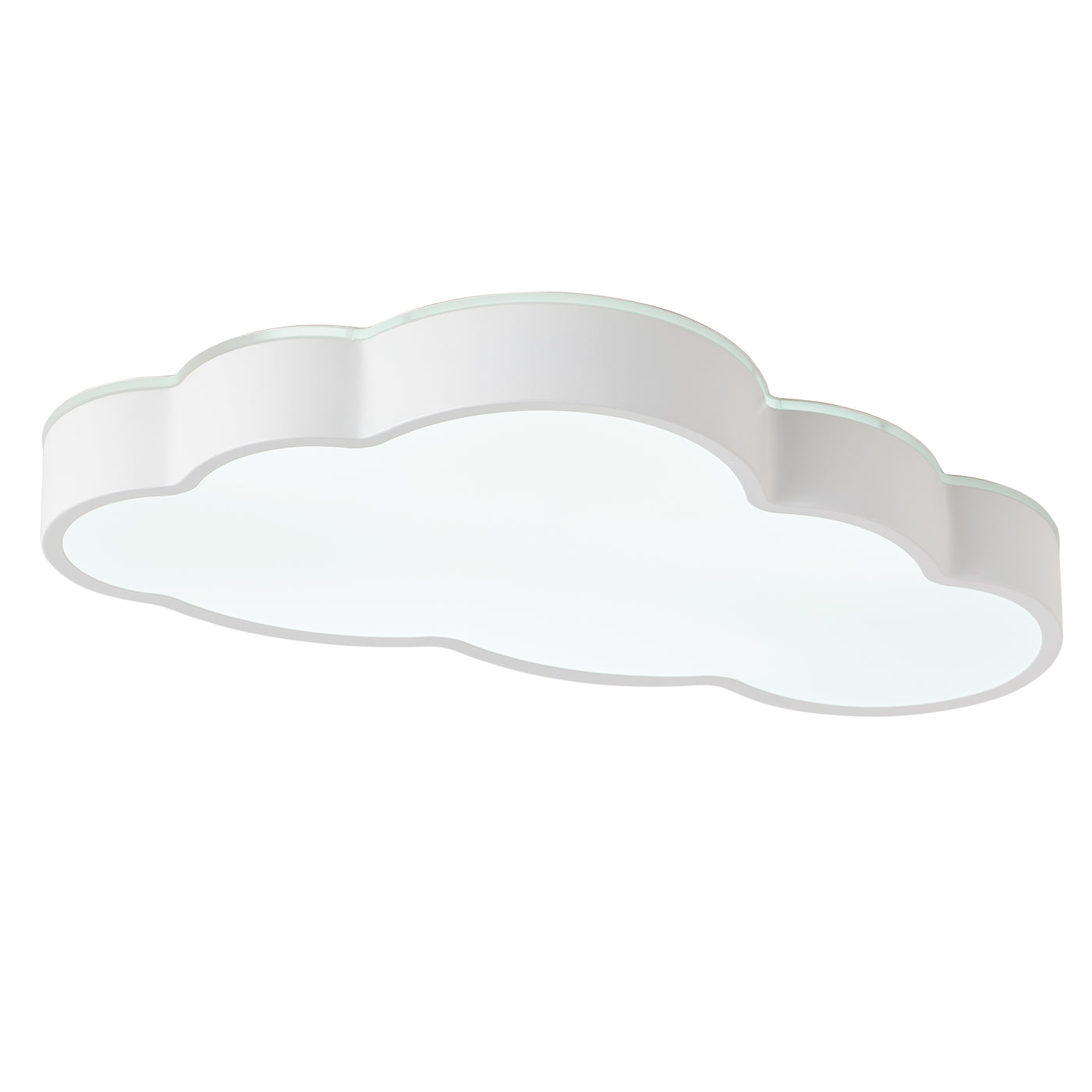 1 Light  Nursery Ceiling Light Cloud Shaped LED 24W 5CCT Dimmable