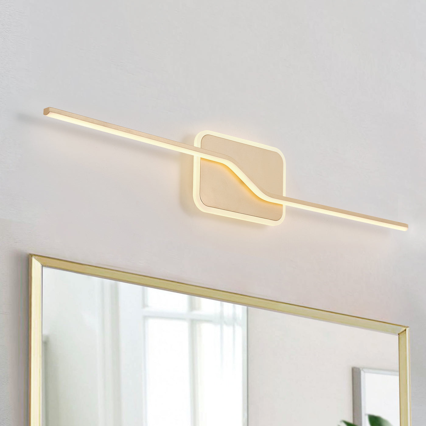 1-Light Fashion Line Design LED Bathroom Vanity Lighting