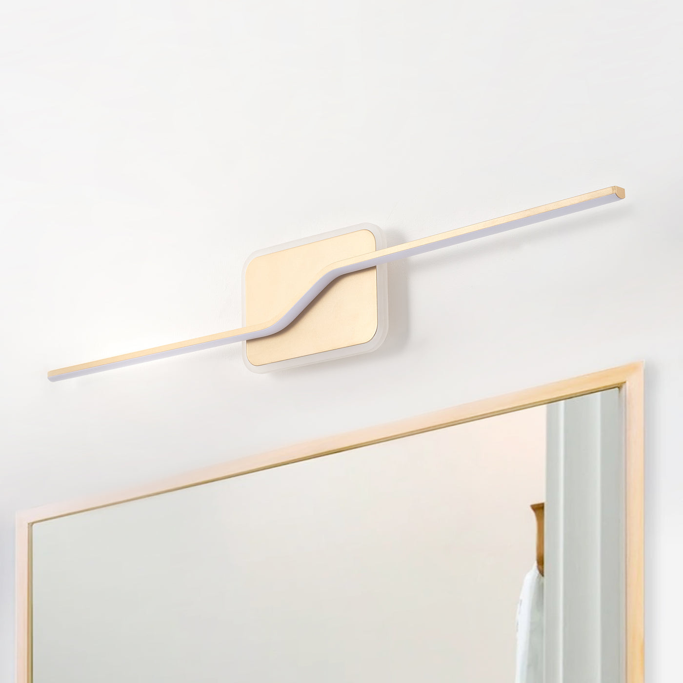 1-Light Fashion Line Design LED Bathroom Vanity Lighting