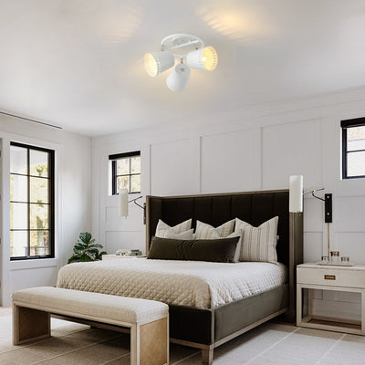 3-Light Modern White Ceiling Spot light