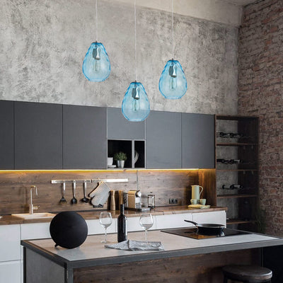 1-Light Conical Polka Art Dot Pendant Lighting
