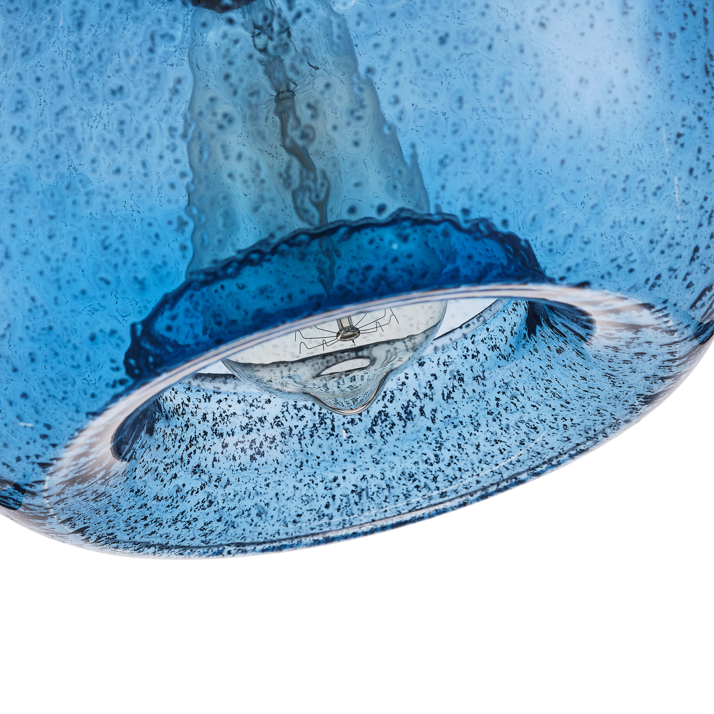 1-Light Glass Bowl Shade Design Pendant Lighting