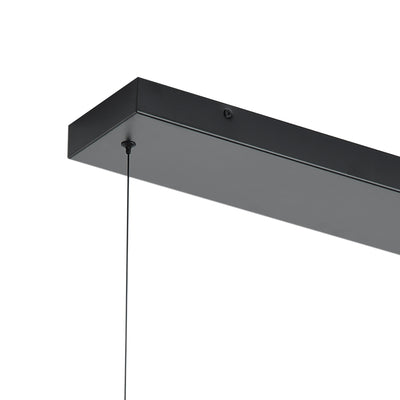 3-Light Linear Island Pendant Hanging Light for Kitchen