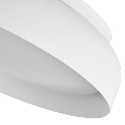 1-Light Modern Style Dimmable LED Flush Mount Lighting