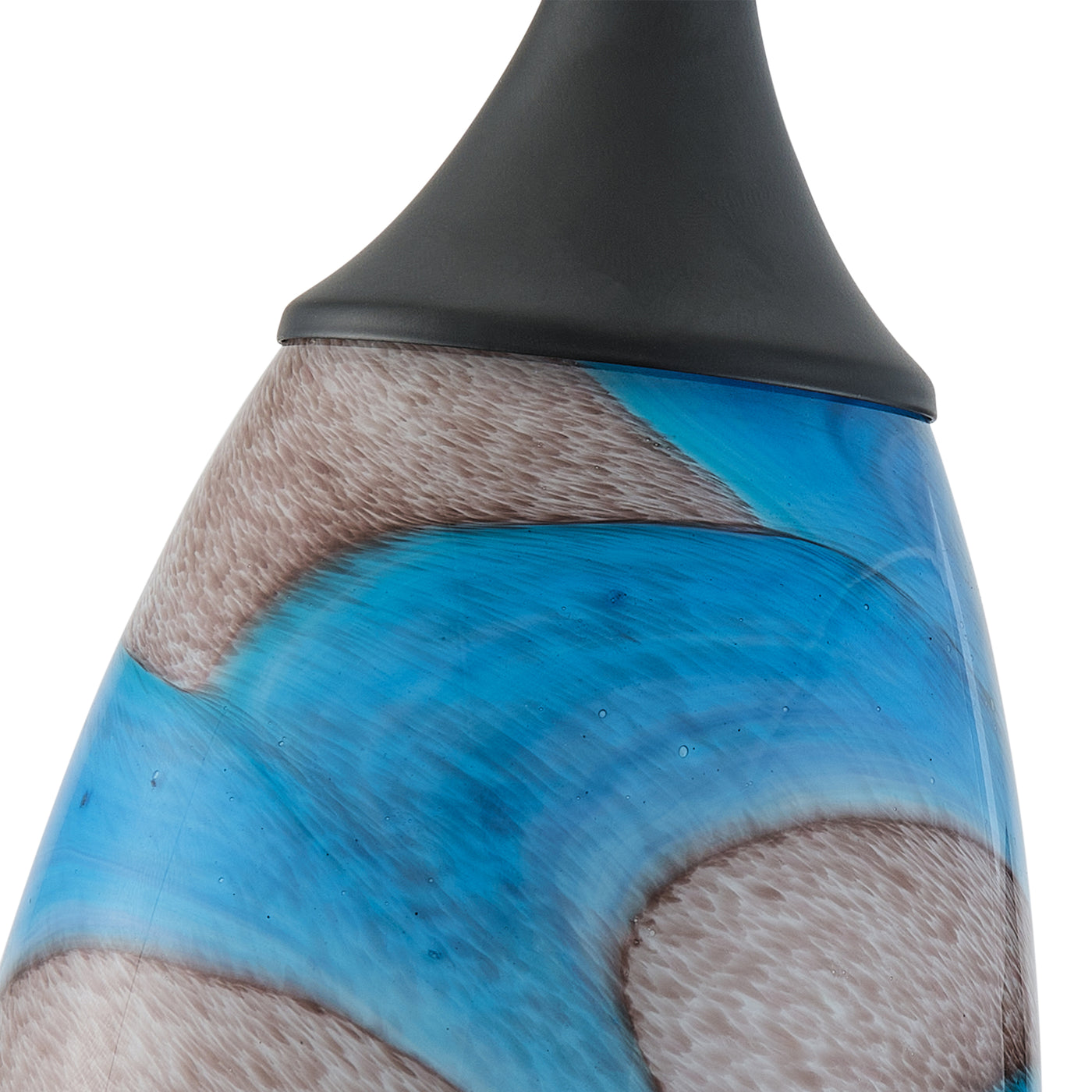 1 Light Modern Art Glass Pendant Marble Shade for Kitchen Island