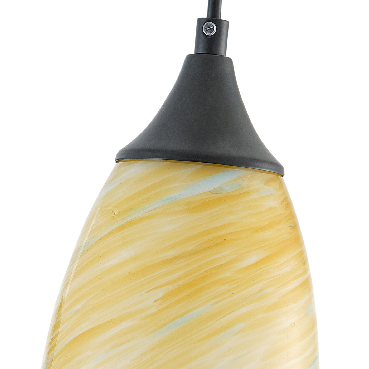 1 Light Modern Art Glass Pendant Marble Shade for Kitchen Island