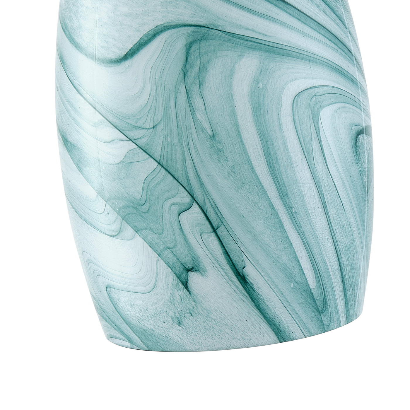 1 Light Modern Art Glass Pendant Marble Shade for Kitchen Island