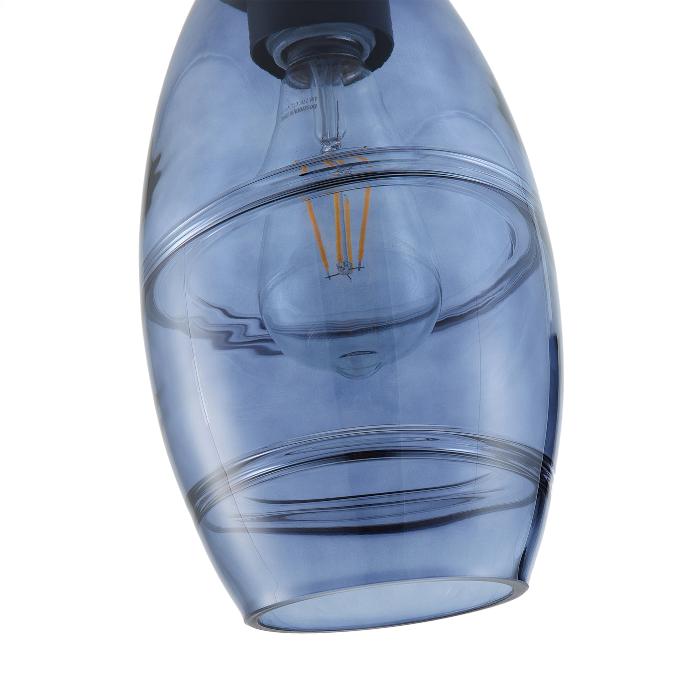 1 Light Modern Art Glass Pendant Marble Shade for Kitchen Island