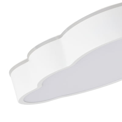 1 Light  Nursery Ceiling Light Cloud Shaped LED 24W 5CCT Dimmable