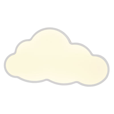1 Light  Nursery Ceiling Light Cloud Shaped LED 24W 5CCT Dimmable