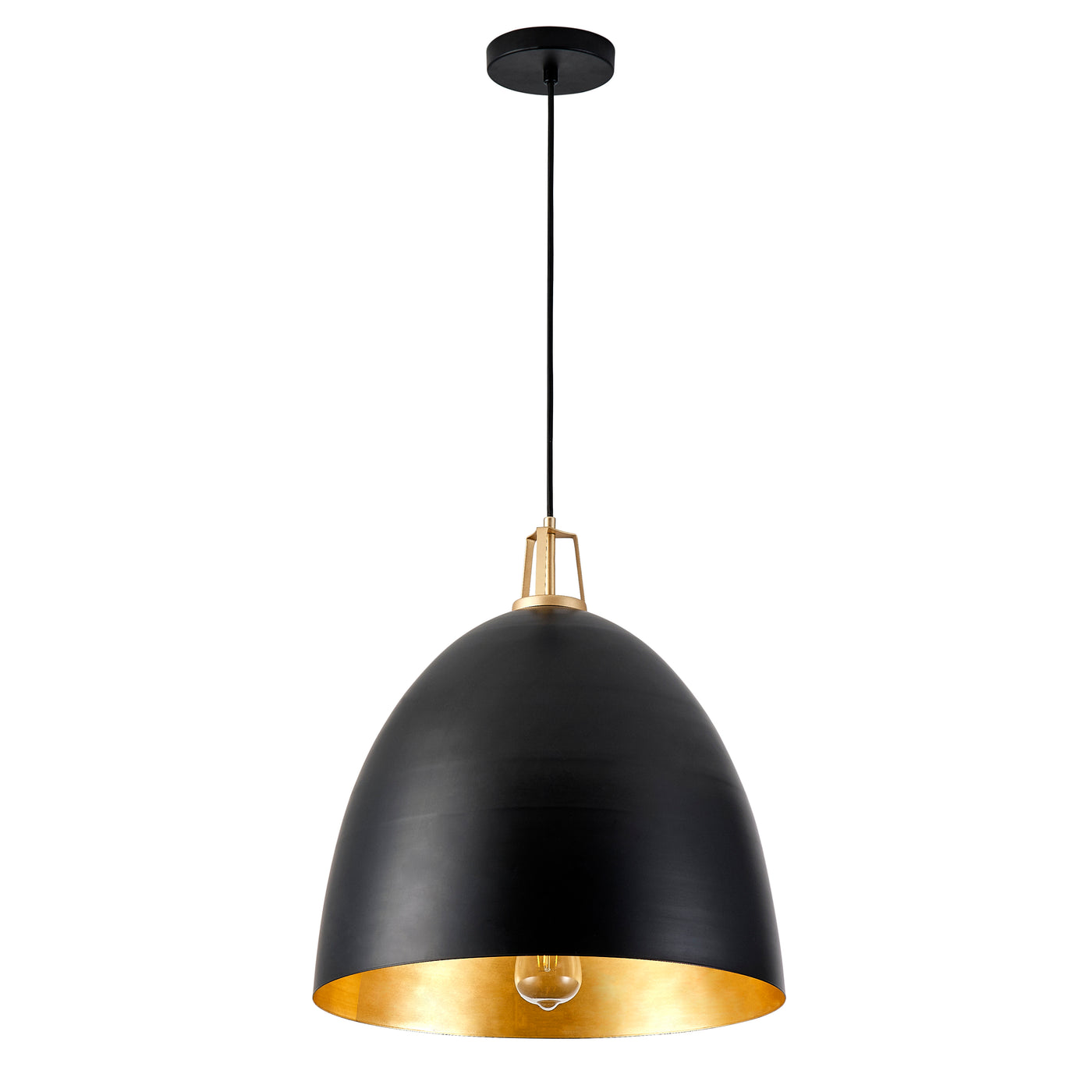 1-Light Dome Shade Design Pendant Lighting