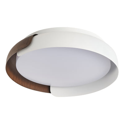 1-Light Modern Style Dimmable LED Flush Mount Lighting