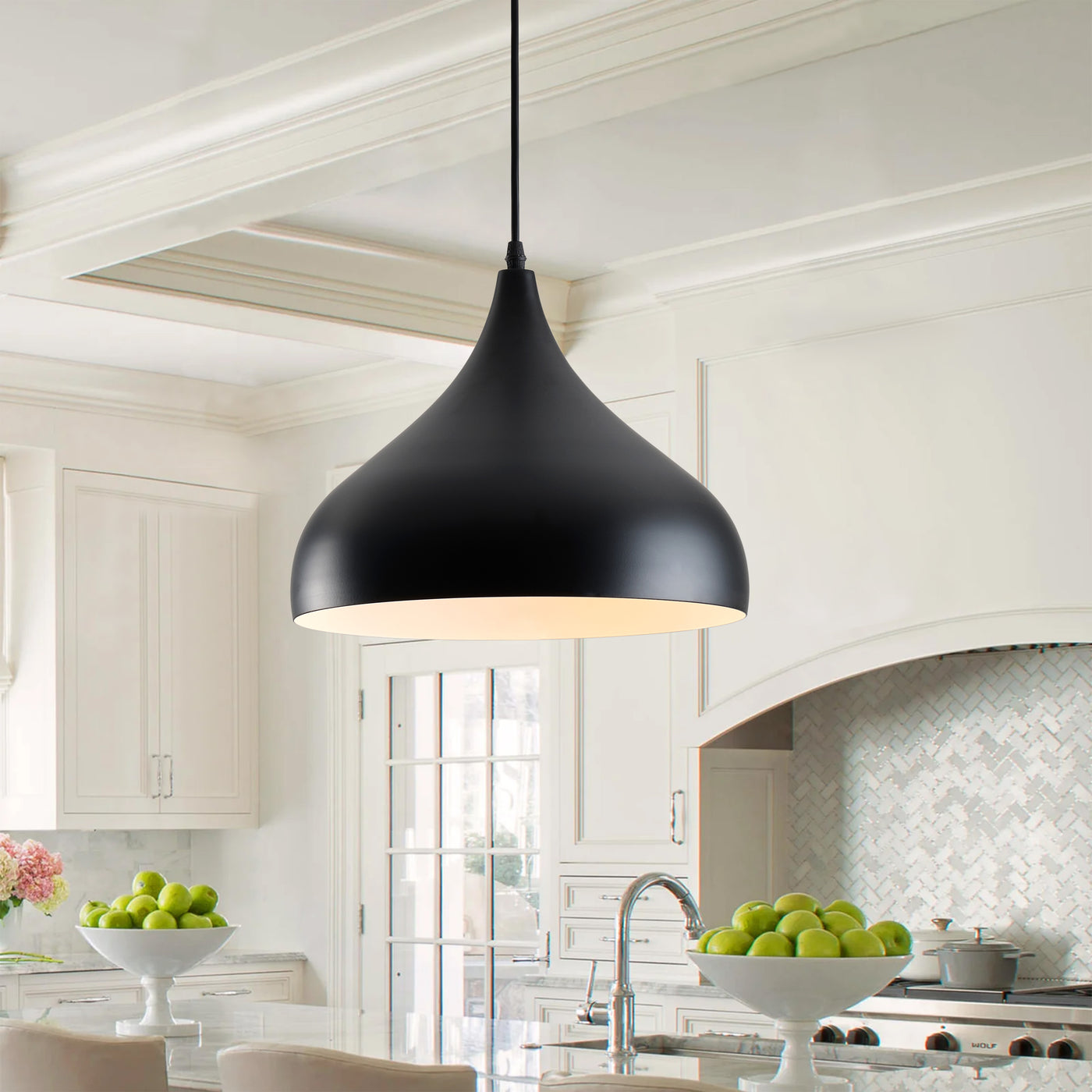 1-Light Modern Single-Head Pendant Lighting