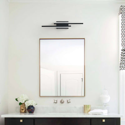 2-Lights Simple Line Design LED Bathroom Vanity Lighting