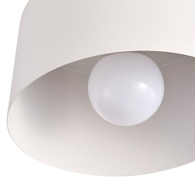 1-Light Modern Simple Style Semi-Flush Mount Lighting