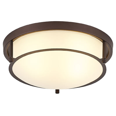 2-Lights Classic Modern Dimmable Flush Mount Lighting