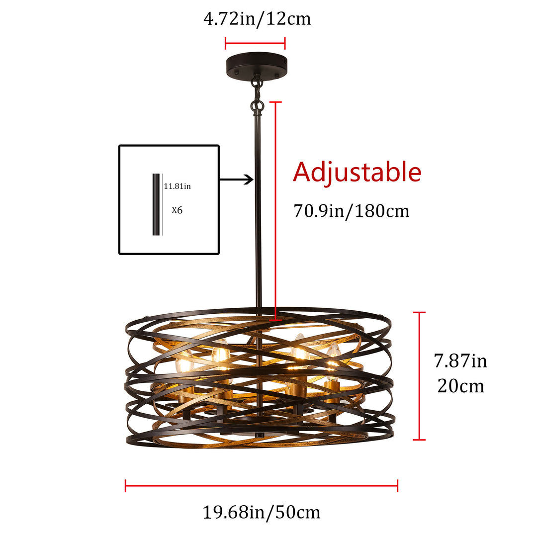 Unique Design Adjustable Pendant Light | Modern Home