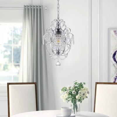 1-Light Luxury Crystal Style Pendant Lighting