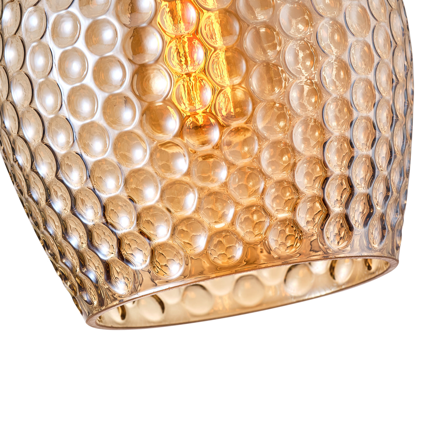 1-Light Polka Dot Glass Shade Design Pendant Lighting