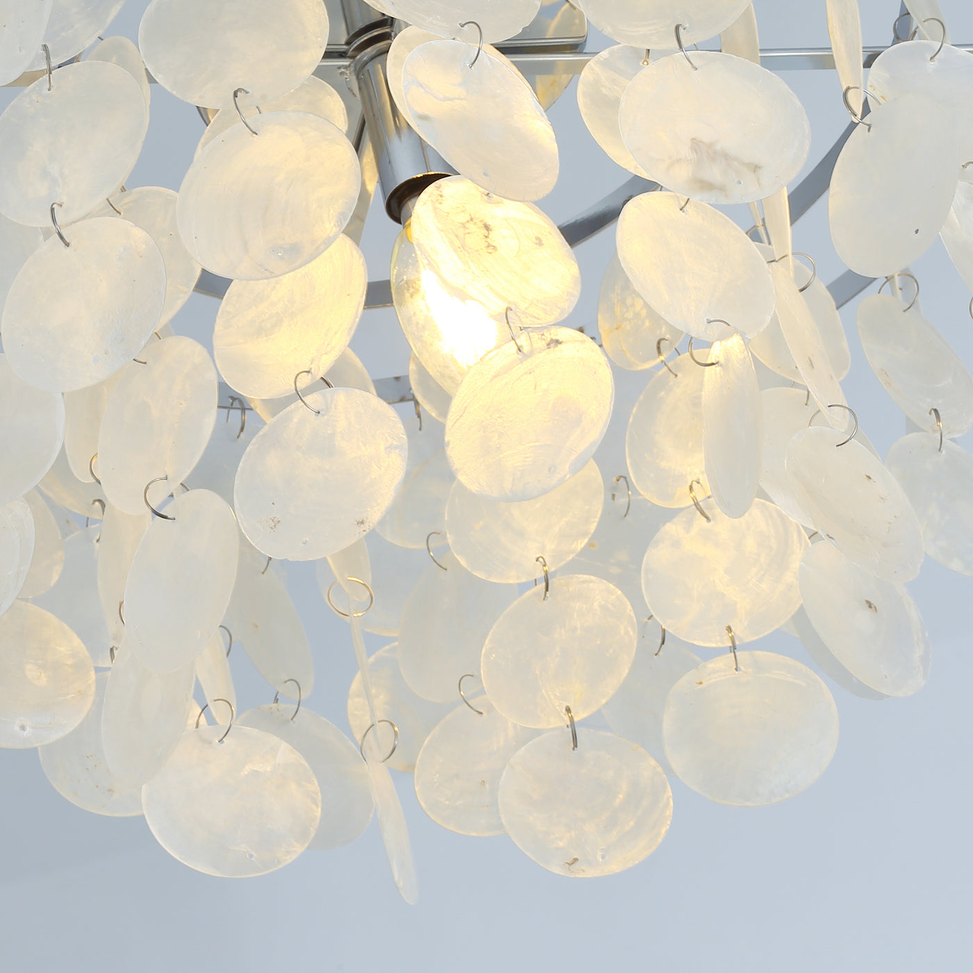 1-Light Creative Design Flush Mount Ceiling Light