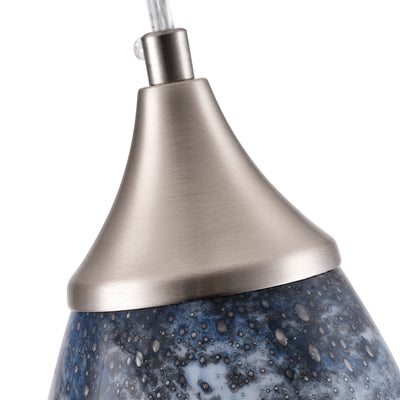 1-Light Hourglass Shape with Special Texture Pendant Lighting