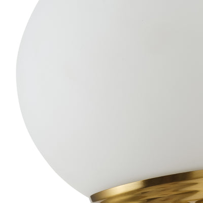 1-Light Gold Ball Shade Wall Sconces