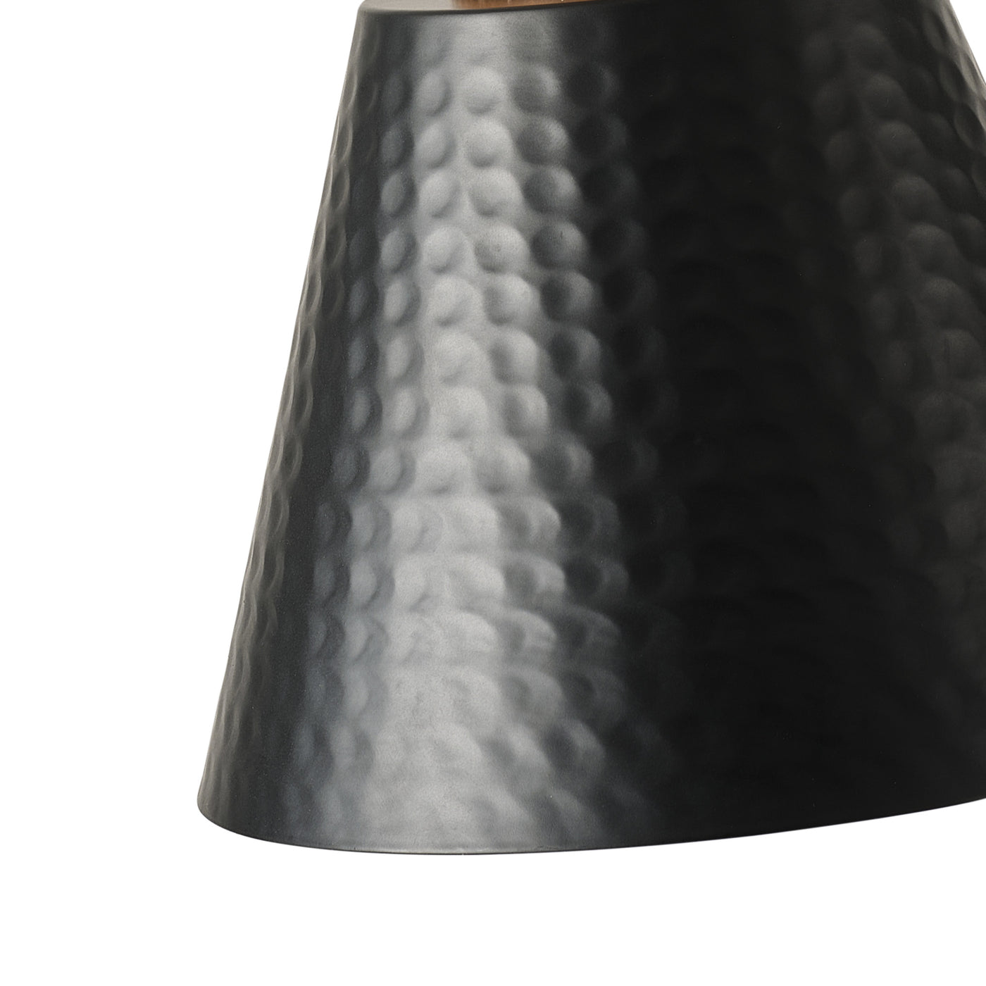 1-Light Conical Polka Dot Shade Pendant Lighting