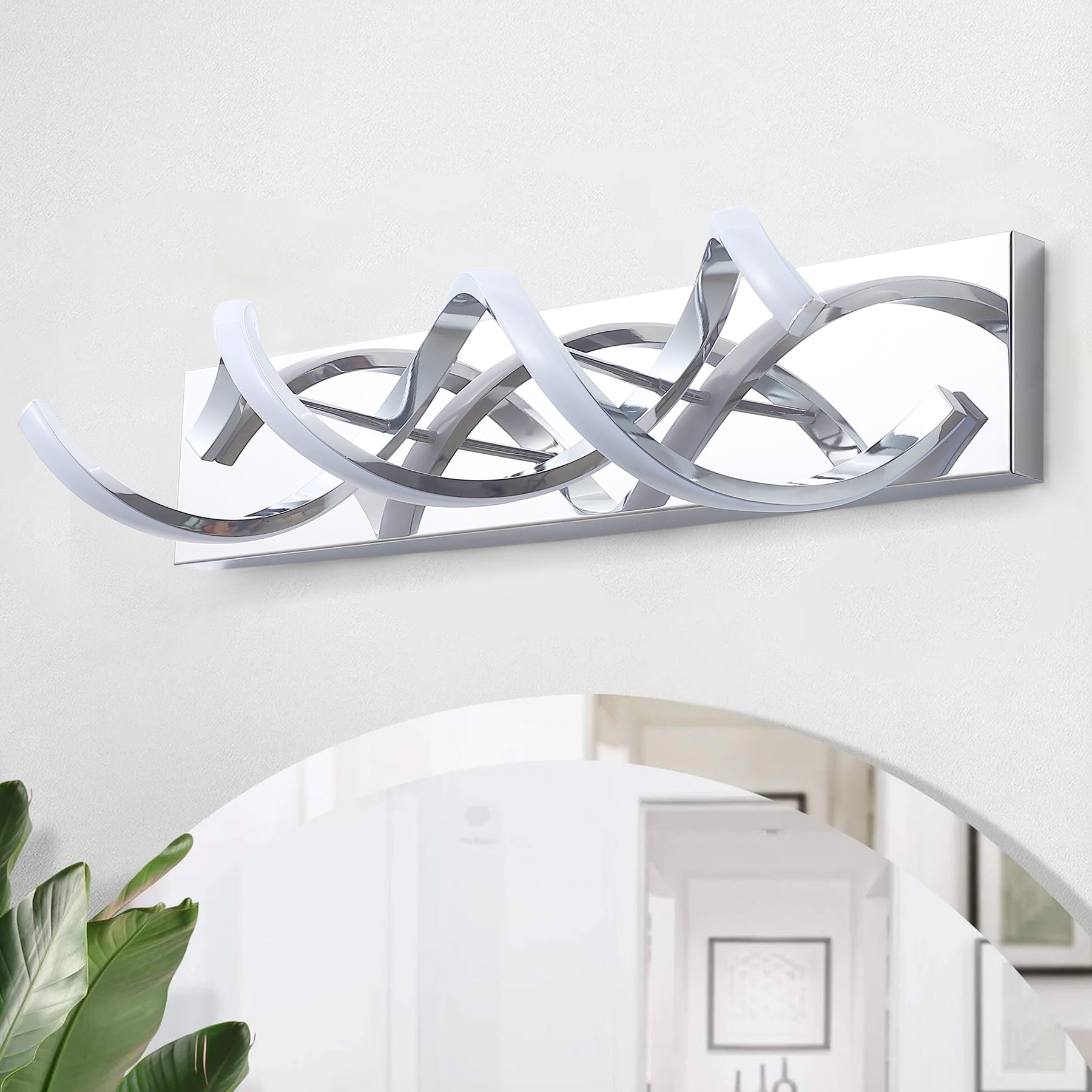 Streamlining Style Lighting Elegant 2-Lights LED Vanity Lighting | Streamline Design – Aiwen Lighting