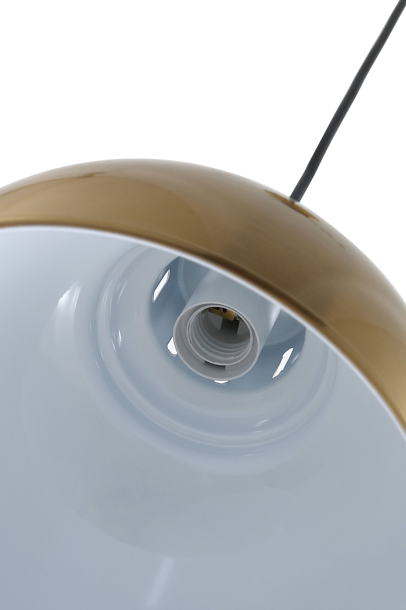 1-Light Single Dome Pendant Lighting