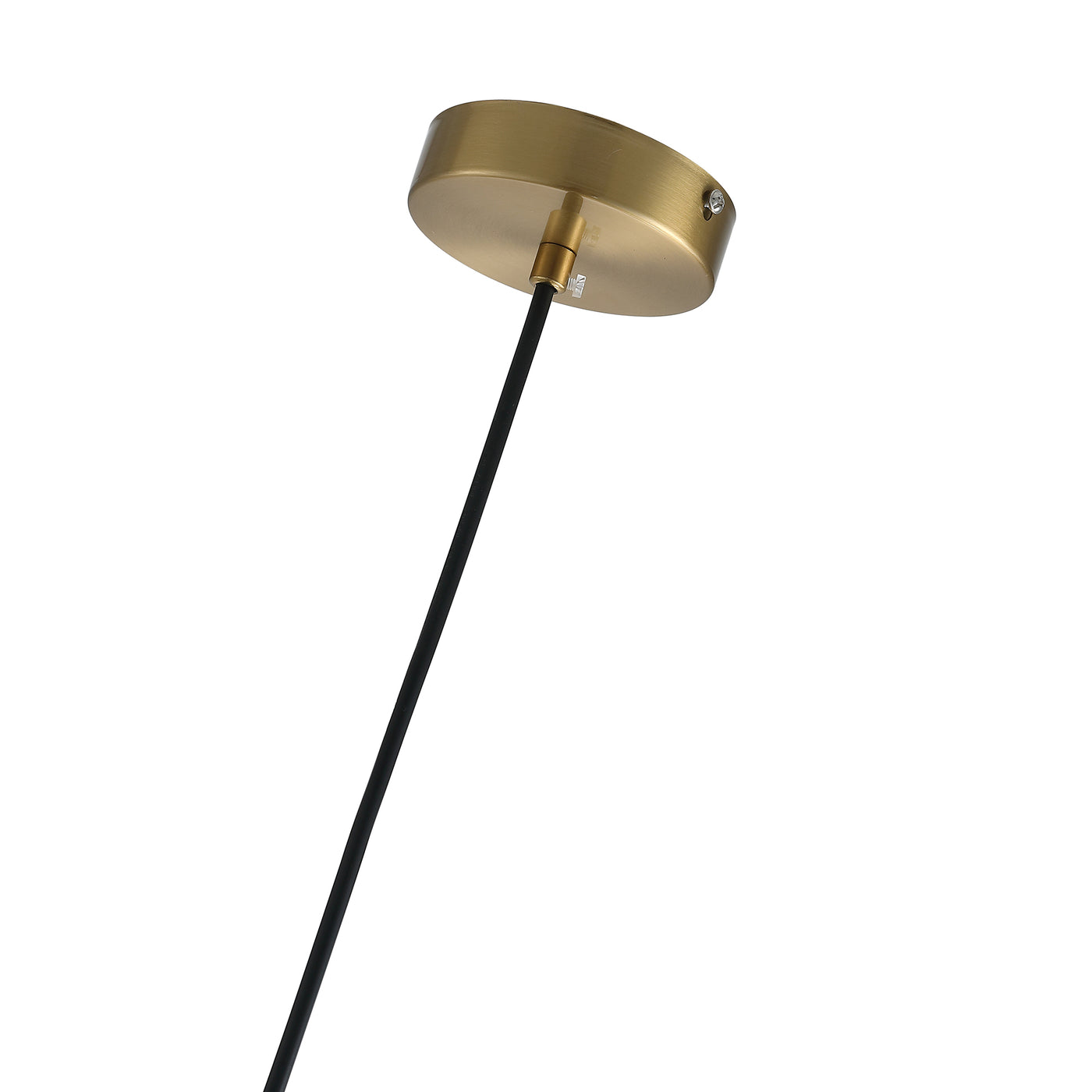 1-Light Gold Dome Pendant Lighting