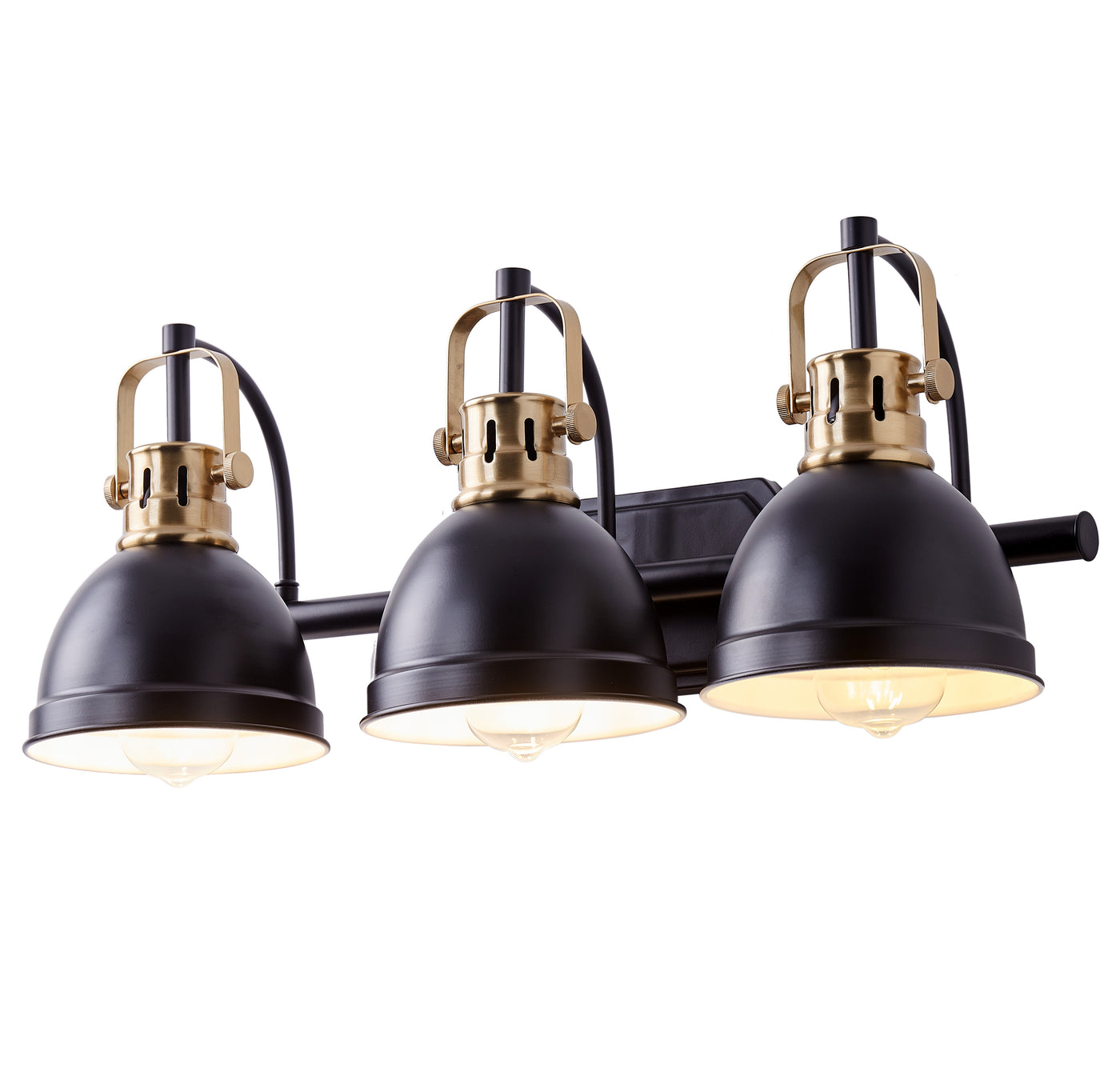3-Lights Dimmable Vintage Style Vanity Lighting