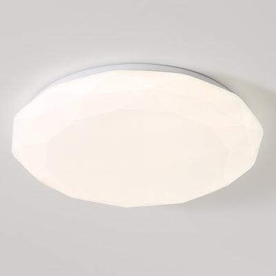 1-Light Acrylic Minimalist LED Flush Mount Lighting