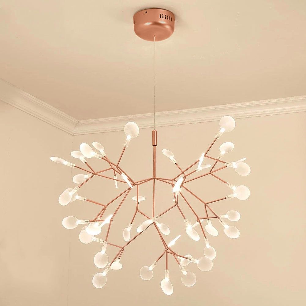 45-Lights Sakura Shape Design LED Chandelier